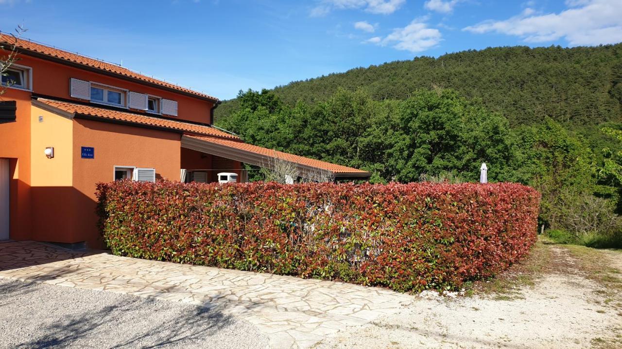 Villa Kras Rabac Labin Ripenda Pool Ripenda Kras Экстерьер фото